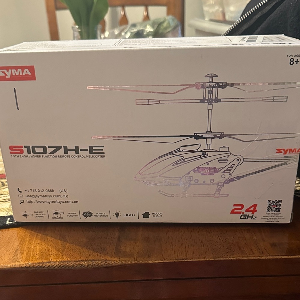Syma S107H-E Helicopter with 2.4 GHz Technology
